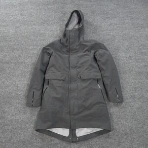 Norrona Jacket Womens Medium Gray Oslo Gore-Tex Down 850 Parka‎ Coat Outdoors